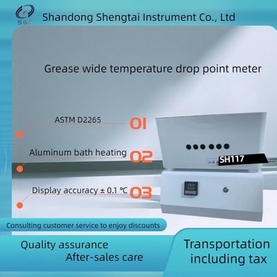 Wide Temperature Range Lubricating Grease Dropping Point Apparatus ASTM D2265