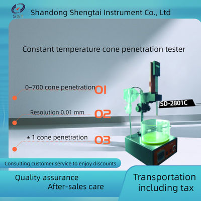 Lubricating And Petroleum Grease Constant Temperature Cone Penetration Test SD-2801C