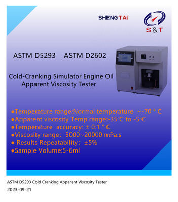 ASTM D5293 Lube Oil Testing Equipment Automatic Engine Oils Apparent Viscometer