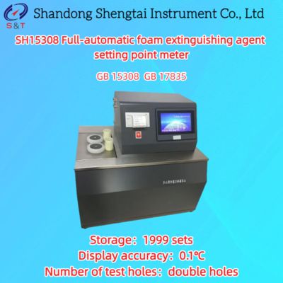 Automatic Foam Extinguishing Agent Freezing Point Tester Double Holes GB 15308