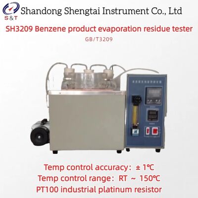 Benzene Product Evaporation Residue Tester RT ～ 150℃ PT100 Sensor 1.5KW GB/T3209