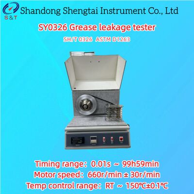 Grease Leakage Tester RT ～ 150℃±0.1℃ Metal Bath Heating PID Temp Control ASTM D1263
