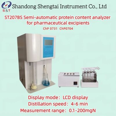 Semi-Automatic Protein Content Analyzer For Pharmaceutical Excipients 0.1-200mgN ST207BS