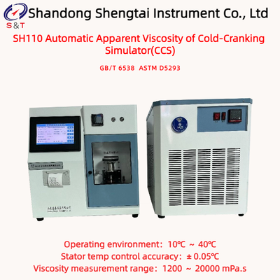 ASTM D5293 CCS Cold Cranking Simulator Engine Oil Dynamic Viscosity Tester SH110