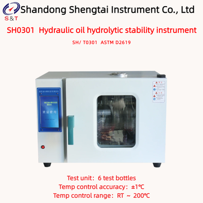 ASTM D2619 Hydrolytic Stability Tester For Hydraulic Fluids RT ～ 200℃ Beverage Bottle Method
