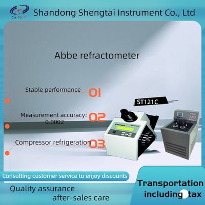 Abbe refractometer digital display reading, visual aiming, and temperature correction ST121C