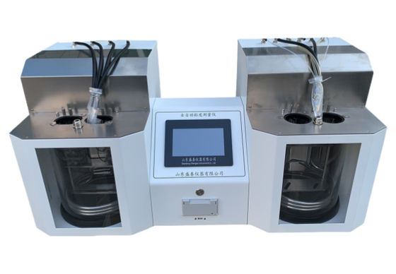 Fully Automatic Four Hole Kinematic Viscometer ASTM D445 CCD Bath Volume 14L