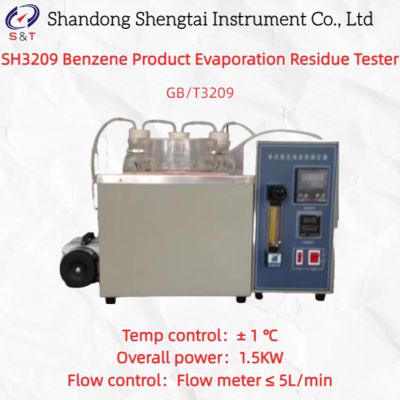 GB/T3209 Xylene Evaporation Residue Analyzer with PT100 Sensor