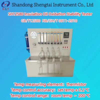 Hydrocarbon Insulation Oil Oxidation Tester 4-Channel ±0.2℃ Accuracy