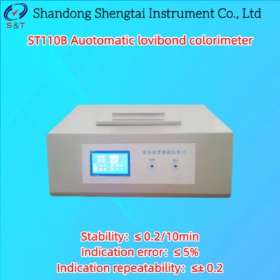 Αυτόματος LCD Lovibond Colorimeter RGB Μέθοδος Σταθερότητα ≤ 0.2/10min ST110B