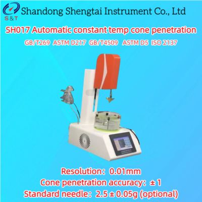 Αυτόματη σταθερή θερμοκρασία κωνικής διείσδυσης 0 - 700CPT Πυρίμαχο λάσπη ASTM D217