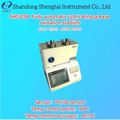 2 Οπές Πλήρως Αυτόματος Σταθερότητας Οξείδωσης Λιπαντικού Γράσου Αισθητήρας PT100 ASTM D942