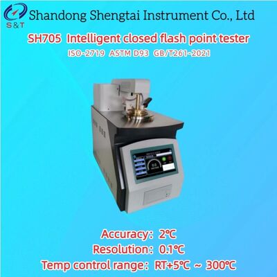 Τεστάρ κλειστών σημείων ανάφλεξης RT+5°C    300°C Σύστημα Android PT100 Αισθητήρας ASTM D93