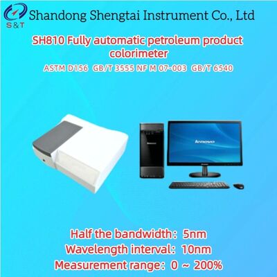 Πλήρως Αυτόματος Χρωματόμετρος Καυσίμου Αεριωθουμένων CLEDs Φ 40 χιλ. Μέτρηση 0 ～ 200% ASTM D156