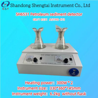 Θερμαντήρας ανιχνευτή ιζημάτων πετρελαίου 300W * 2 Μέθοδος εξαγωγής Διπλού τύπου ASTM D473