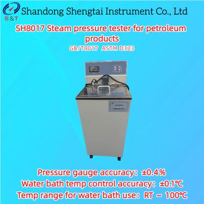 Δοκιμαστής πίεσης ατμού για πετρελαϊκά προϊόντα RT ¥ 100°C Μέθοδος Reid ASTM D323