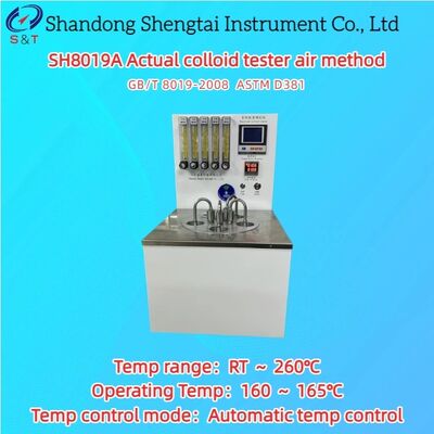 5 개의 구멍 실제 콜로이드 테스터 RT ~ 260 ° C 디지털 디스플레이 알루미늄 욕조 공기 방법