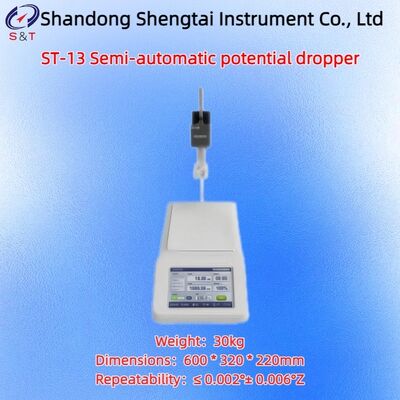 Level 0.5 Semi-Automatic Potential Dropper 0～100.0℃ Data Storage 2000 Sets ST-13