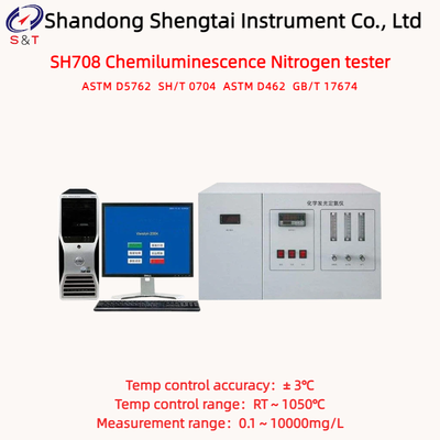 Ultraviolet Fluorescence Sulphur Nitrogen-In-Oil Analyzer RT～1050℃ Δείγμα αερίου 1～5mL ASTM D5453
